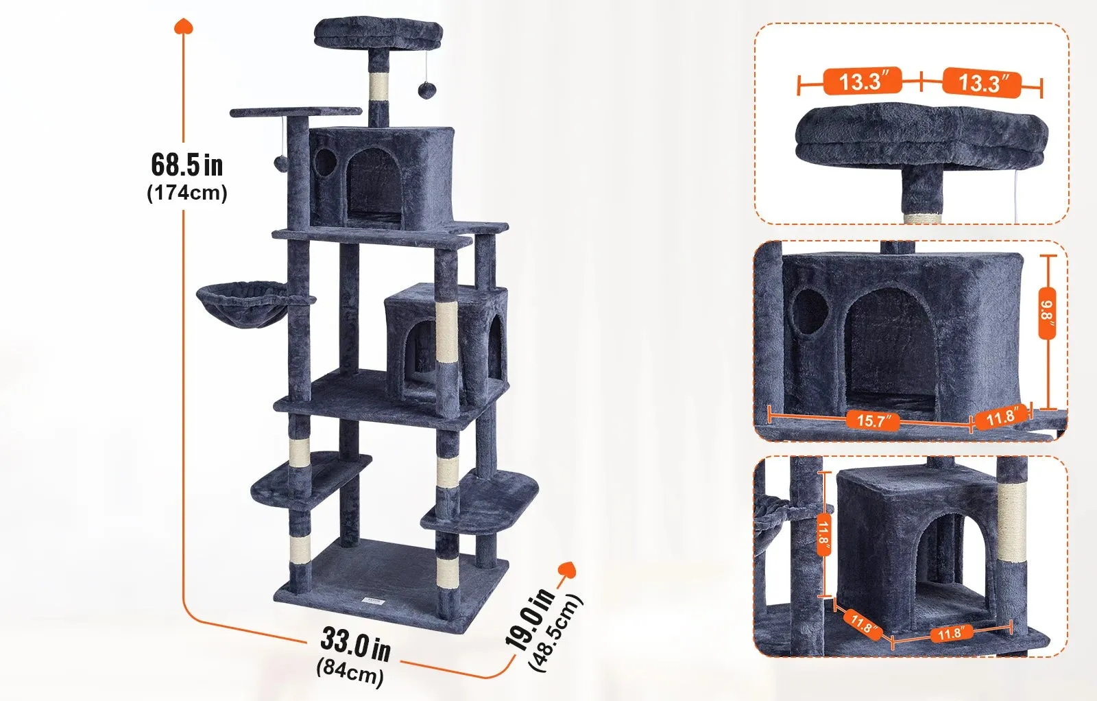VEVOR Indoor Cat Tree