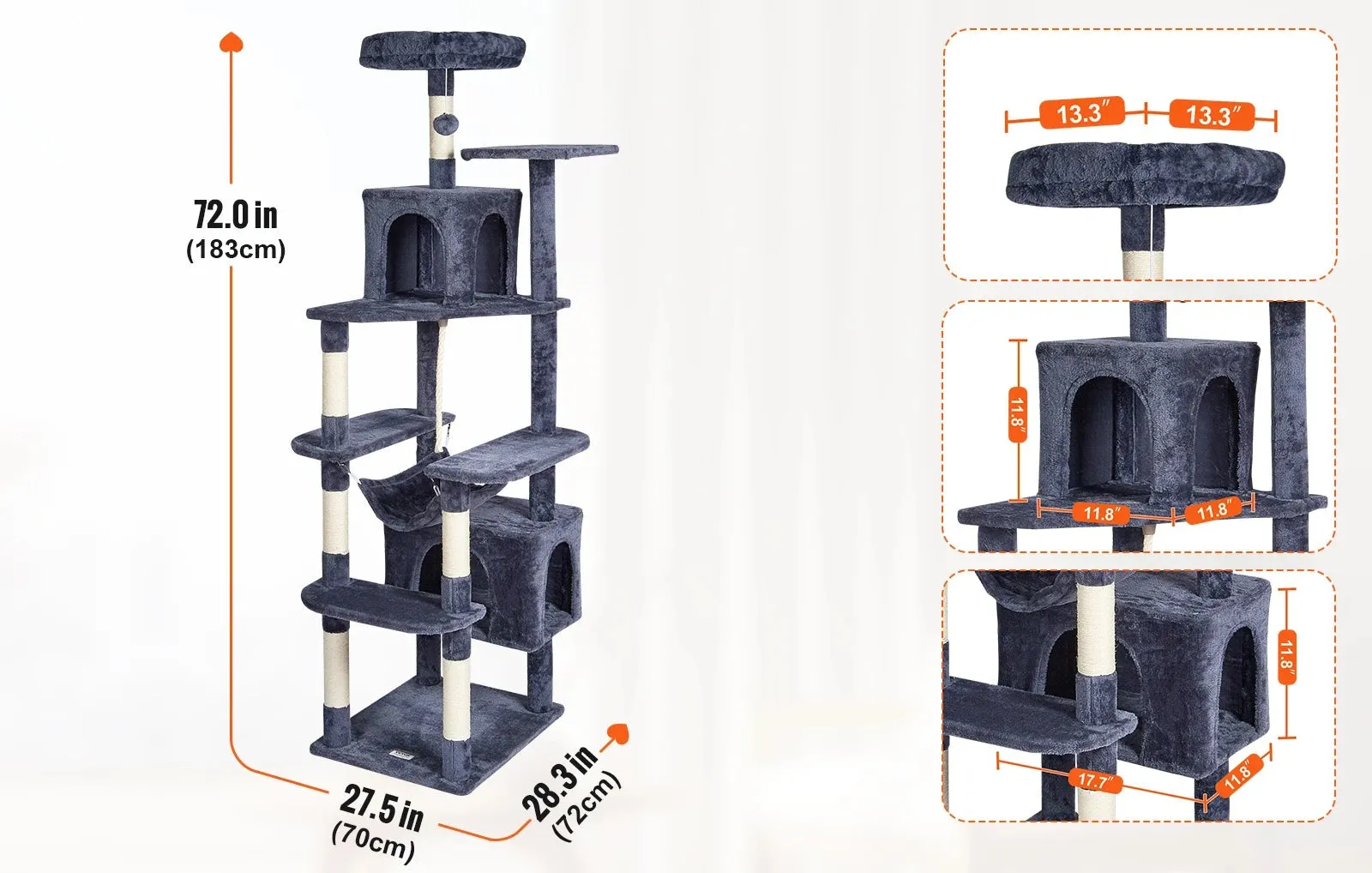 VEVOR Indoor Cat Tree
