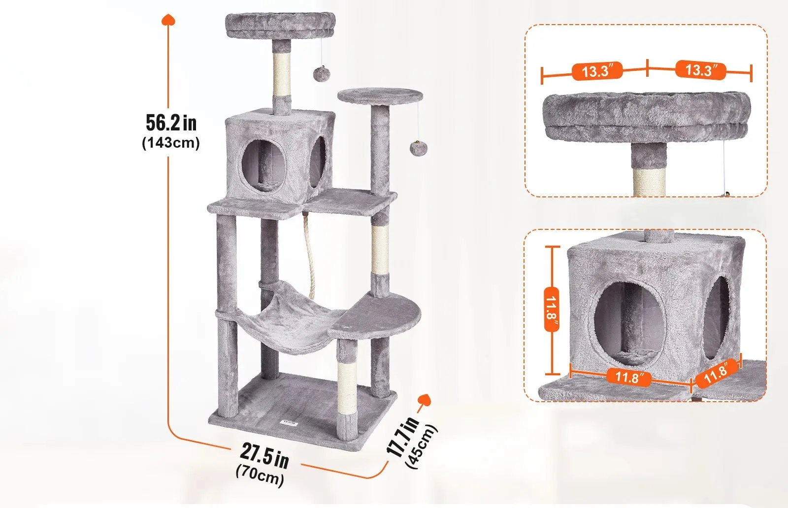 VEVOR Indoor Cat Tree