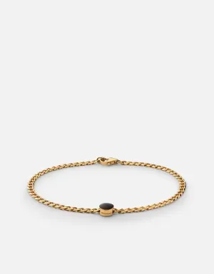 Volcan Type Chain Bracelet, Gold Vermeil