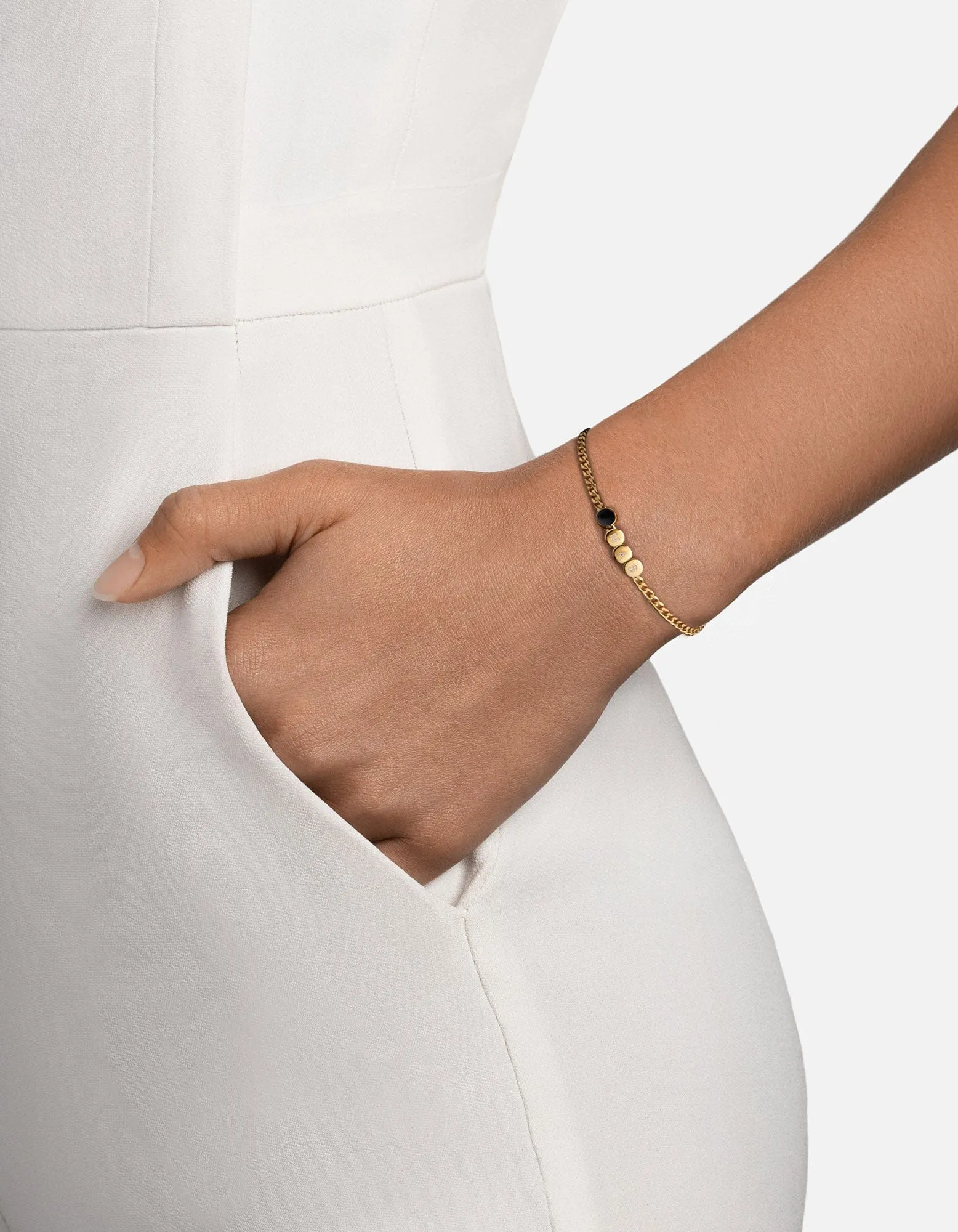 Volcan Type Chain Bracelet, Gold Vermeil