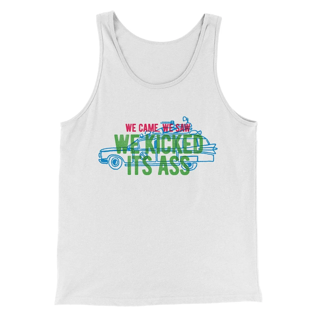 We Came, We Saw, We Kicked Its Ass Funny Movie Men/Unisex Tank Top