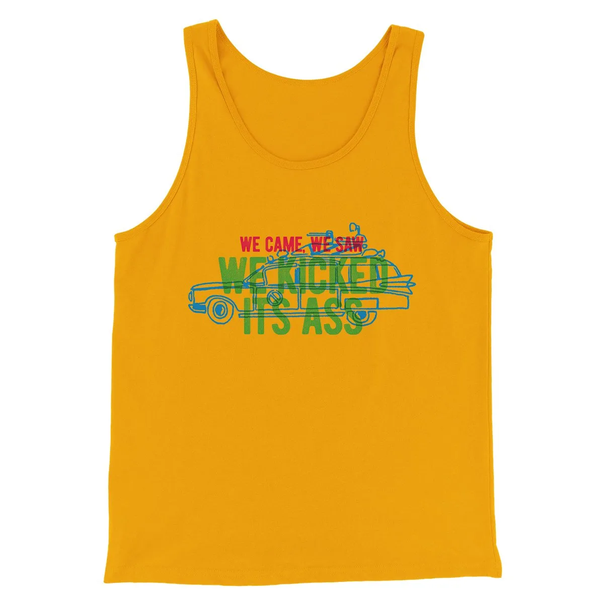 We Came, We Saw, We Kicked Its Ass Funny Movie Men/Unisex Tank Top