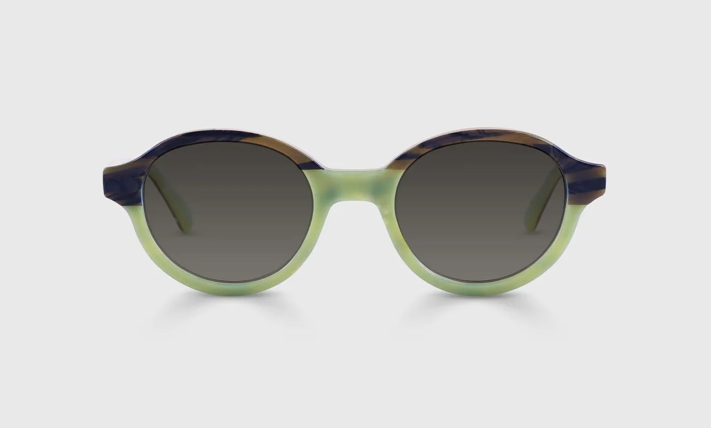 Well-Rounded Color 17 - Brown Butter and Sage-Layered Front and Temples