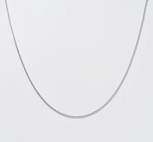 White Gold Box Chain - Polished 2.6mm
