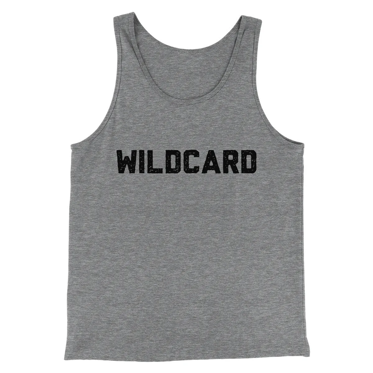 Wildcard Funny Men/Unisex Tank Top