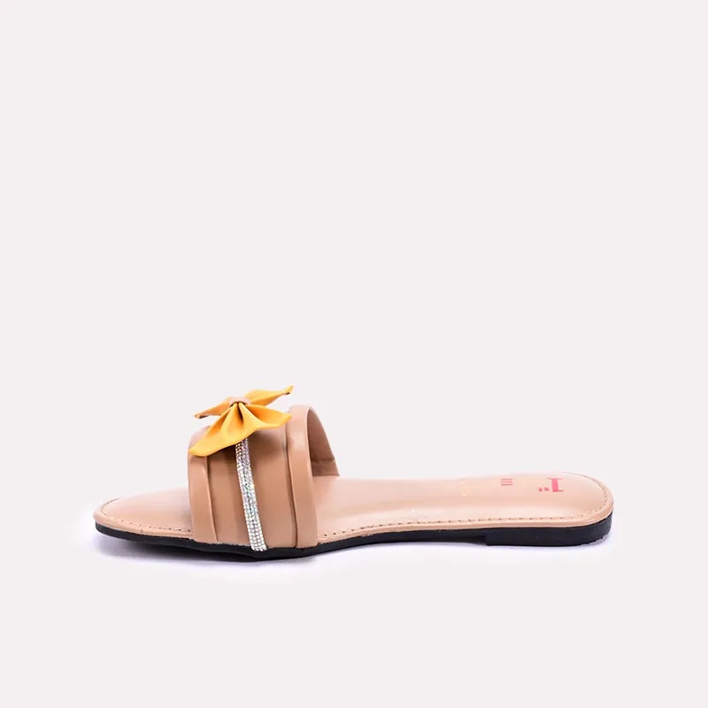 Winsome Fawn Flat Fancy Slippers 0412525