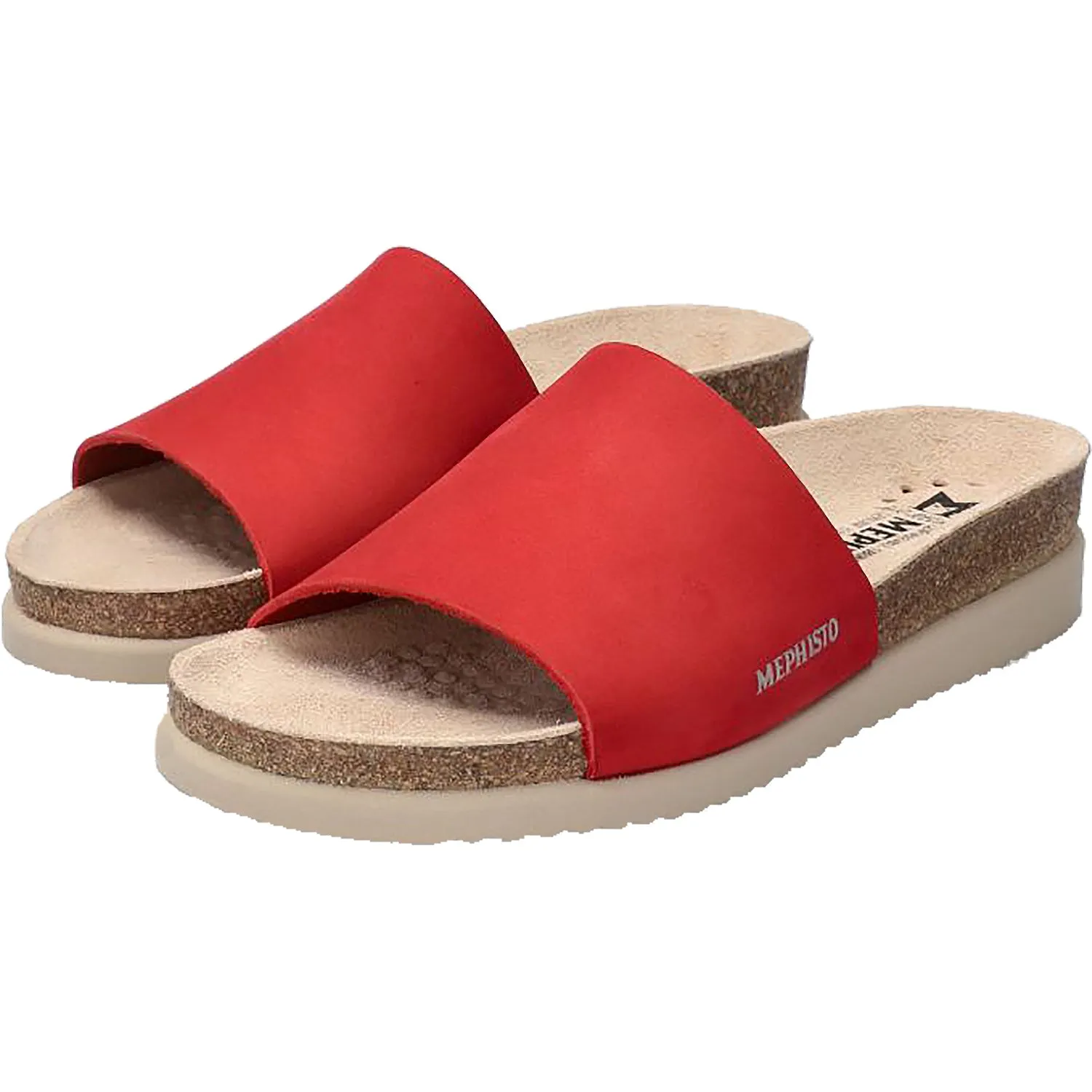 Women's Mephisto Hanik Red Nubuck