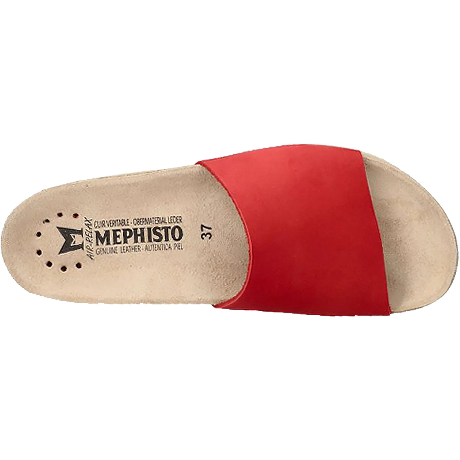 Women's Mephisto Hanik Red Nubuck