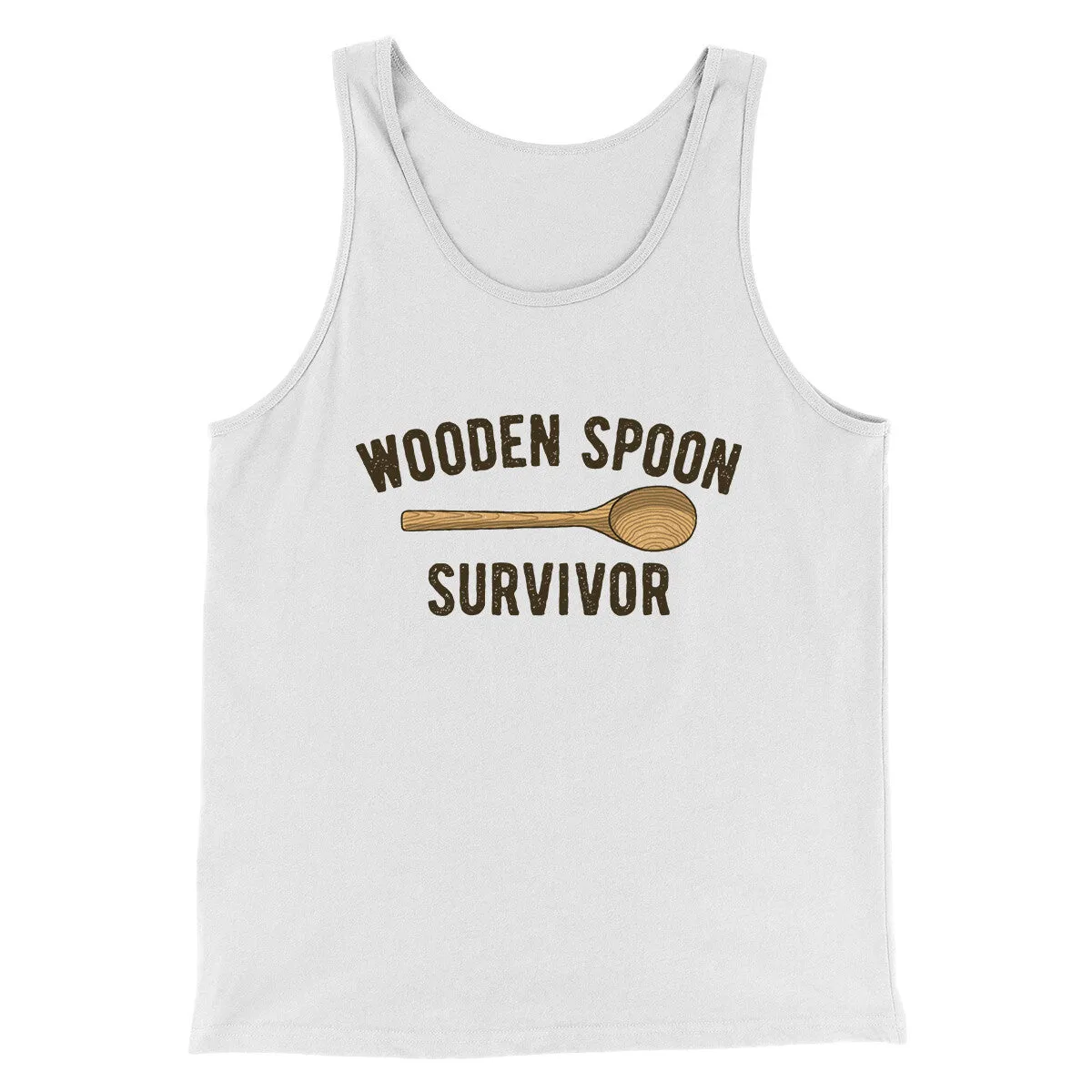 Wooden Spoon Survivor Men/Unisex Tank Top