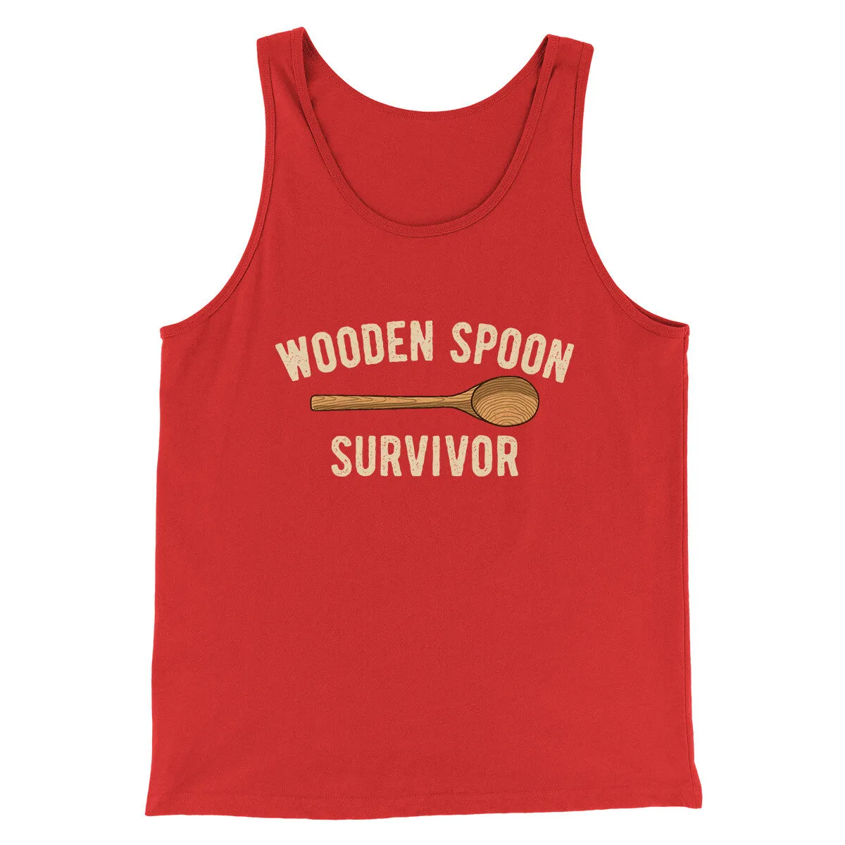 Wooden Spoon Survivor Men/Unisex Tank Top