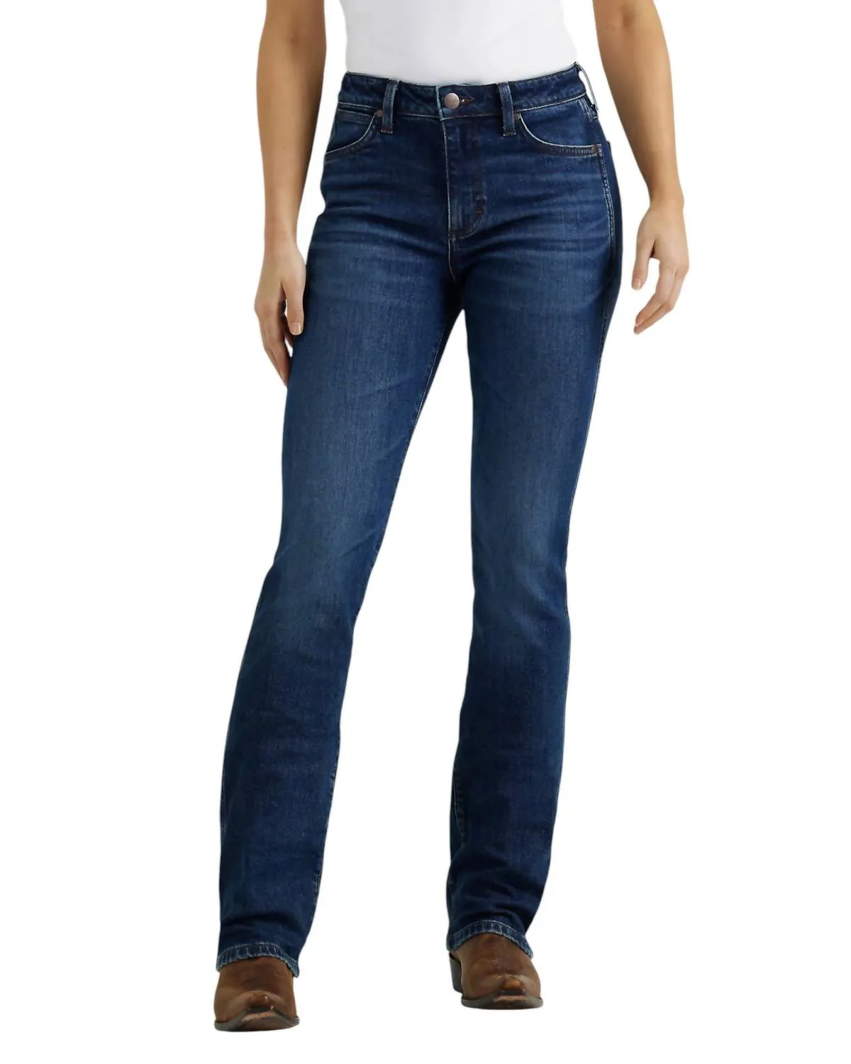 Wrangler - Women's Retro Bailey High Rise Boot Cut Jean